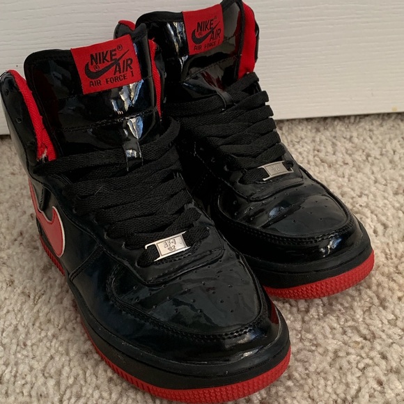 red rose air force ones